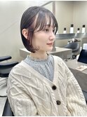 ショートボブ/丸みボブ
