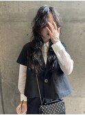 ロングパーマ