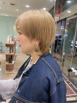 モリオフロムロンドン 大宮店(morio from London)&nbsp;ショートウルフ×ハイトーン【金山】