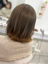 エレラビューティー(ELERA beauty)&nbsp;<顔型診断付き>透明感カラー/ボブ/ライトブラウン