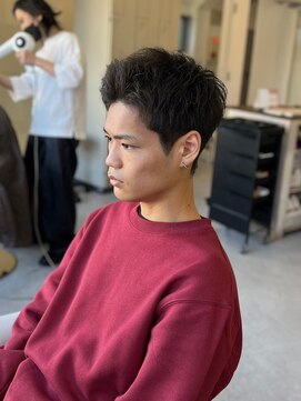 ソイクフ 四条大宮店(SOY-KUFU) 20代30代40代50代ショートメンズスパイキーショート短め短髪