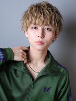 リップスヘアー 銀座(LIPPS hair) マッシュウルフショート ツイスパ