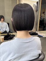 ロンド 表参道店(Lond)&nbsp;イメチェン外ハネボブ美髪ワイドバングレイヤー髪質改善縮毛矯正