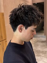 ガーデンヨコハマエスト(GARDEN YOKOHAMA est)&nbsp;黒髪　スパイキーショート