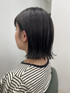 フー バイ セリナ(Fuu.by serina) 暗髪透明感◎ アッシュグレーカラー