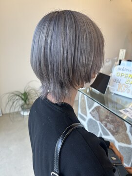 アチーブティルスマートサロン 豊川末広通店(achieve till Smart Salon) ブリーチ2回から作れるグレージュカラー