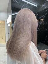 ラピス 渋谷本店(Lapis)&nbsp;ホワイトパールミルクティー/髪質改善/ハイトーン/ケアブリーチ