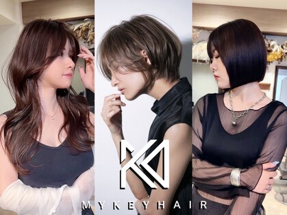 MY KEY HAIR 広島/髪質改善/縮毛矯正【2025年12月10日NEW OPEN(予定)】の写真