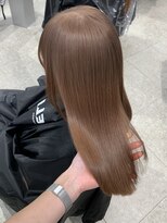 ペレ アネックス 大阪梅田茶屋町店(PELE ANNEX)&nbsp;クラゲヘアー/小顔に見せるヘア/ココアベージュ/梅田