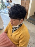 ふんわりパーマ