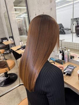 マジコ 表参道(Magico) Ribbon Straight×艶感美容液care【表参道/縮毛矯正】