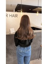 アールヘアー(ar hair) 【市川諒】オリーブは飽きたけど赤みは抑えたい方向けのカラー
