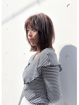 キーゴ 博多(KY-GO.) ミディアムレイヤー/ミディアムヘア