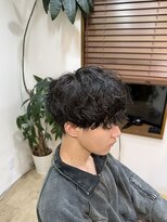 ミオ(mio)&nbsp;シャドウパーマ×黒髪