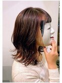 【coma中野】ローレイヤーロブ_ラベンダー