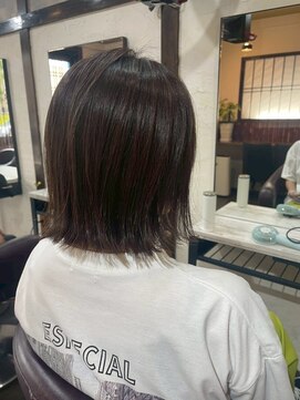 アクアマリン8810 ハチハチイチゼロ(AQUA MARINE 8810) 似合わせカット/ミディアムレイヤーカット/髪質改善/北習志野