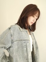 ノーム(NORME)&nbsp;20代30代/ミディアムレイヤー×ブラウンカラー