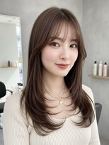 ミー 岡崎(mii)&nbsp;【mii岡崎】透け感フェミニンレイヤー