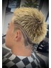 【何度でも使える】Fifthカット+デザインカラー　￥10450