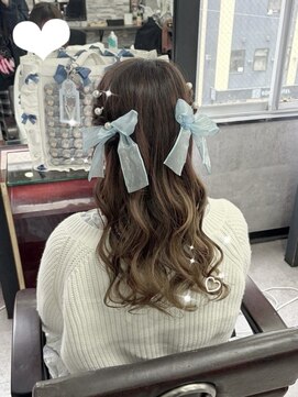 オズ 梅田店(OZ) ねじりハーフツイン