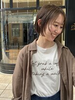 ジョイヘアー 府内店(JOIE hair)&nbsp;かおまわりレイヤーミニボブ
