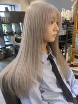 ネスタ ヘアー グラウンド(NESTA hair ground) ホワイトベージュ