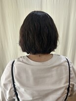 ココカラヘアー ニコ(cococara hair nico) ボブパーマ/ミディアムボブ/前髪あり