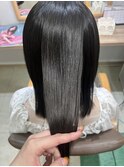 アイロンなしで叶うナチュラル縮毛矯正
