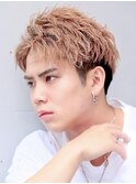 ハイトーンアップバングショート【八王子】