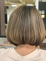 ヘアーララプラス(HAIR lala＋)&nbsp;【HAIR lala+】 #ボブ#アンブレラカラー#ハイライト