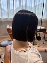 ラボヌールヘアー シェリ 久喜店(La Bonheur hair cheri)&nbsp;【cheri吉川】ぷつっとボブ【久喜美容室】