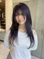 ディーナ(D'na)&nbsp;【D'na×古屋】ディープラベンダー×ハッシュカット