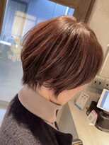 プラグ ヘアーデザイン 大名店(PLUG hair design)&nbsp;*ショートボブ/ショートヘア/脱白髪染め/白髪ぼかし/髪質改善