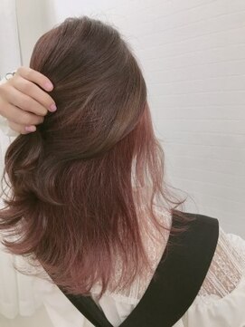 プライズ 池袋店(prize) ピンクインナーカラー