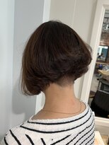 エイトタマプラ たまプラーザ店(EIGHT tamapla)&nbsp;EIGHTたまプラ】デザインカラー_切りっぱなしボブ