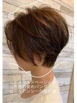 サラ キョウゴク トウキョウ(SALA KYOGOKU TOKYO)&nbsp;ショートボブに抜け感プラス