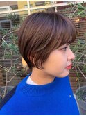 リップラインショートボブ【静岡/オーガニックカラー/髪質改善】