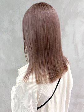 アイティー バイ アルバム 中野店(IT by ALBUM) ピンクパープル_オリーブカラーハイライトカラー_ba308721