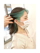 オーストヘアーフィガロ 本通り店(Aust hair Figaro) 涼しいオイロ　インナーカラー