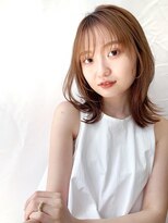 ケーツー心斎橋 クイーンズガーデン バイ ケーツー(K two QUEEN'S GARDEN by K two) フェザーレイヤー外ハネミディアム1/田中/心斎橋&難波&なんば