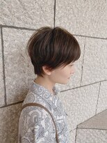 ライズ バイ レボ 柏店(RISE by REVO)&nbsp;ボブ/カーキグレージュ/大人かわいい/フェザーバング