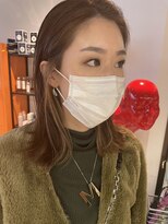 コワファーストナガサキシャンプーボーイ(COIFF1RST NAGASAKI SHAMPOO BOY)&nbsp;イヤリングカラー　20代ヘア/30代ヘア/40代ヘア