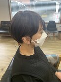 大人可愛いナチュラルショート