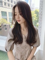 バイオレットジェム(Violet`jem)&nbsp;エギョモリで顔まわりの長め前髪小顔レイヤー[韓国ヘア]