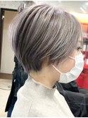 ショートウルフ/ボブウルフ/グレージュ/韓国ヘア[柏の葉]