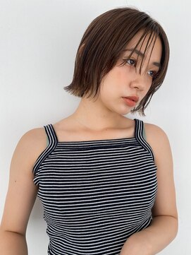 コンティニュー オモテサンドウ(CONTINUE OMOTESANDO) くびれボブ/ミニボブ/顔まわりカット