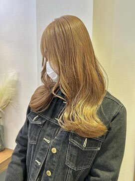 ロンドアベニール 北千住(Lond avenir) ブラウンベージュ☆ケアブリーチ/ダブルカラー[北千住]