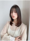 前髪/レイヤーロング/オータムブラウン[流山おおたかの森駅]
