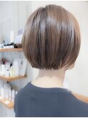伸ばしかけミニボブ