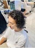 メンズスパイラルパーマ